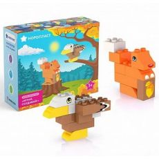 Конструктор Нордпласт Играй, Создавай - Белка и орел (Н-480621) 18 деталей