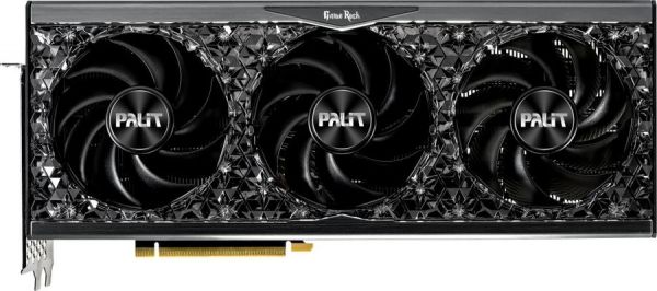 Видеокарта Palit NVIDIA GeForce RTX 4090 (PA-RTX4090 GAMEROCK) ned4090019sb-1020g, 24 Гб, GDDR6X
